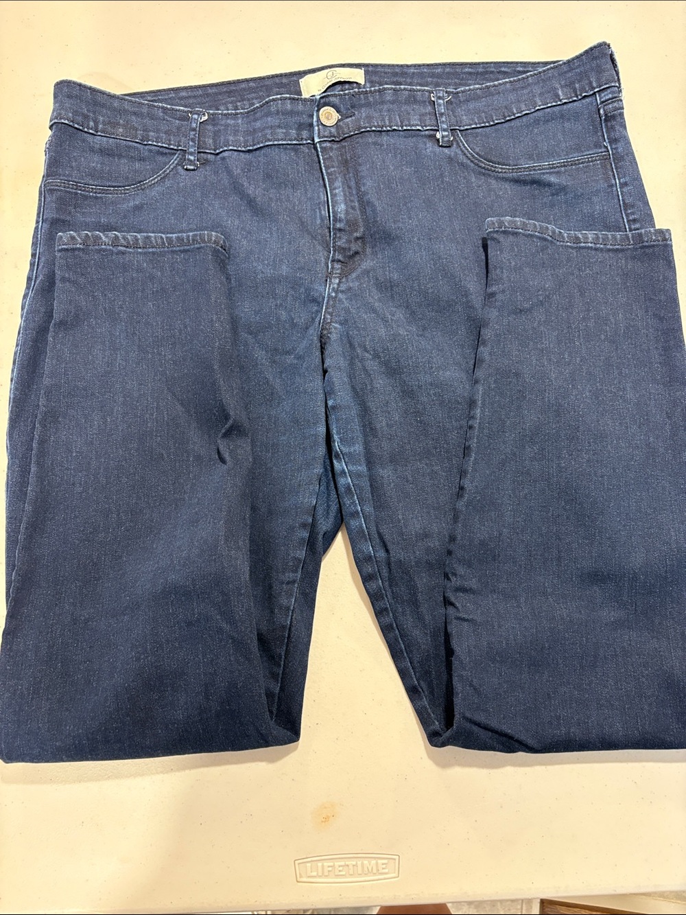 Cookie Johnson ( Nordstrom's) Dark Blue Denim Jeans - Classic Straight Fit
